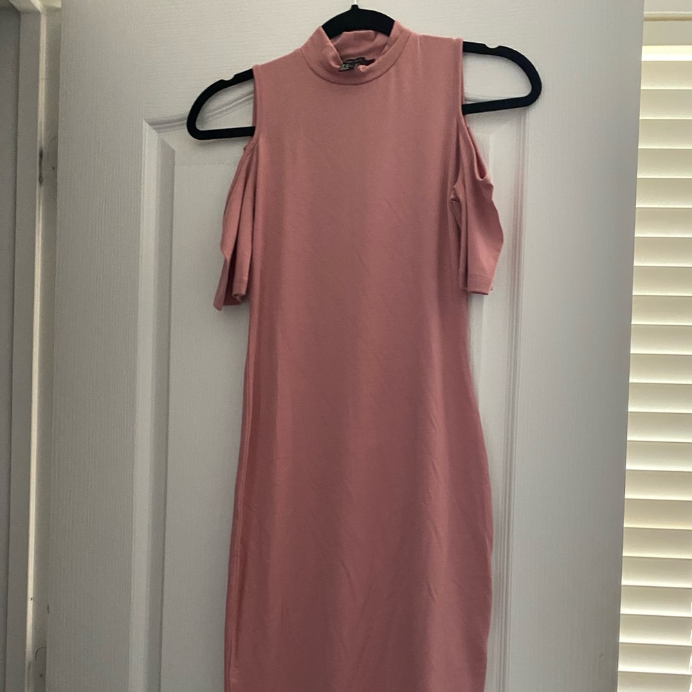 Coral dress